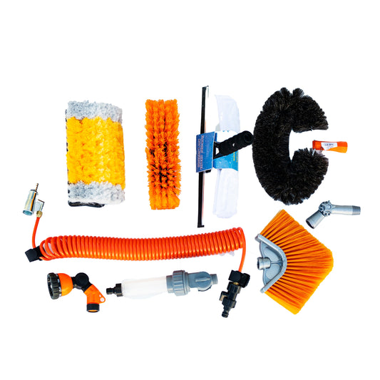Kit de limpieza de primavera, para palo telescópico